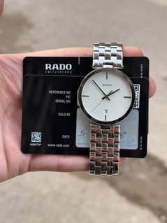 Rado Florence 115.3870. 4 Quartz Swiss Watch full set