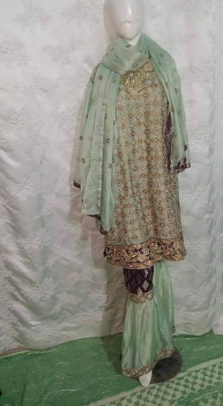 Gharara, shirt and dupata 0