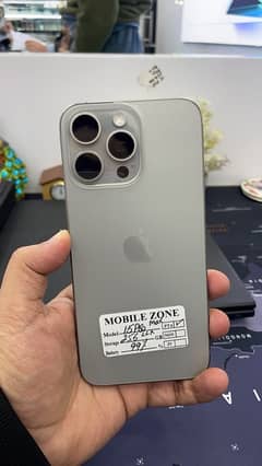 iphone 15pro max 256gb 99% LLA PTA