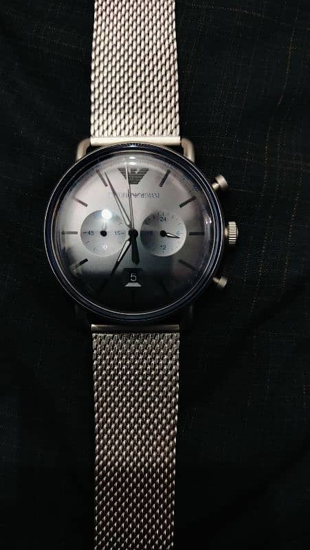 Emporio Armani AR11104 Stainless Steel Wristen wacth buy from dubai 8