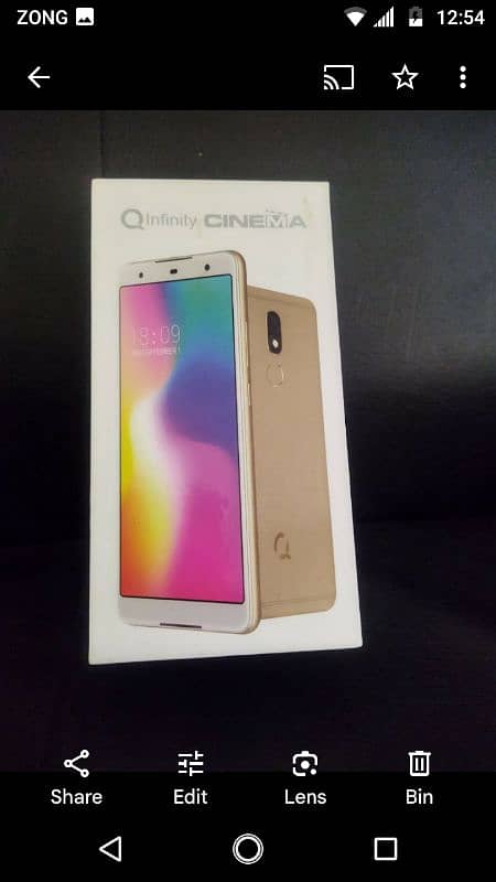 Q MOBILE INFINITY CENEMA FINGER PRINT GOOD CONDITION 4