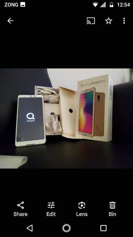 Q MOBILE INFINITY CENEMA FINGER PRINT GOOD CONDITION 5