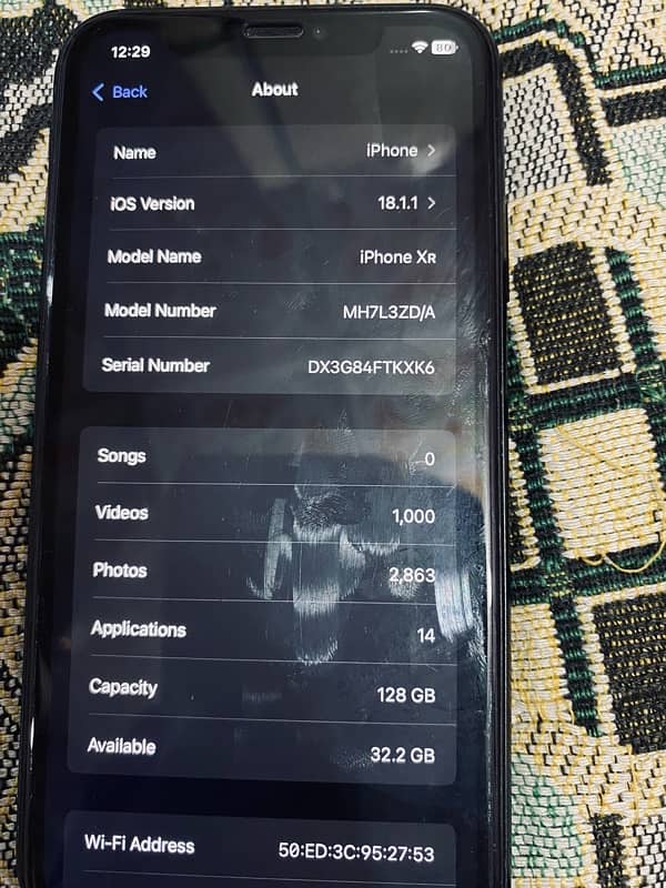 iPhone XR 128 gb non pta 9