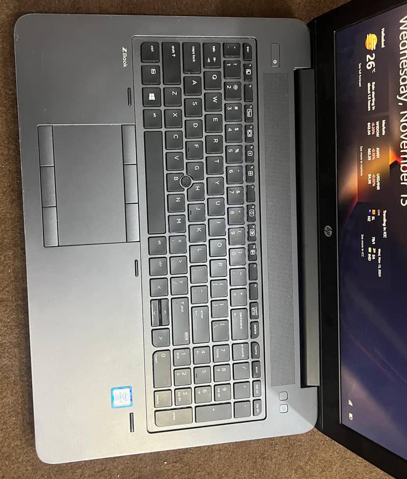 HP Zbook, Core i7, 6th generation 2