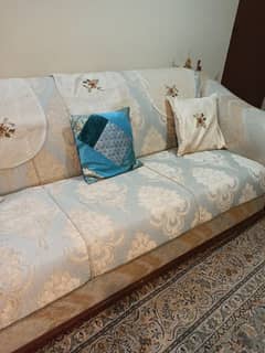 six seater sofa set for sell good condition