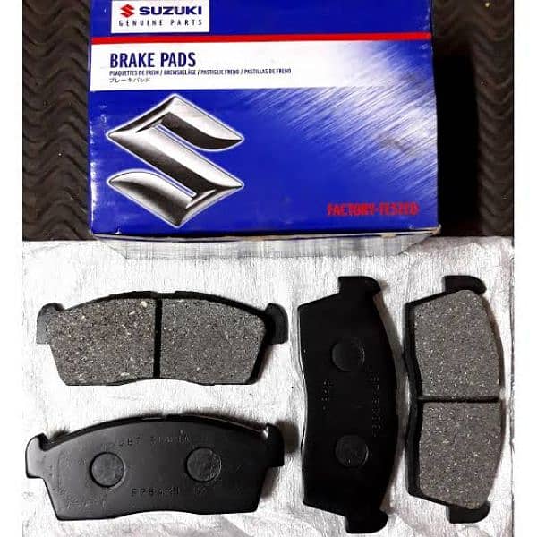 BRAKE PAD + BRAKE SHOE + PLUGS 8