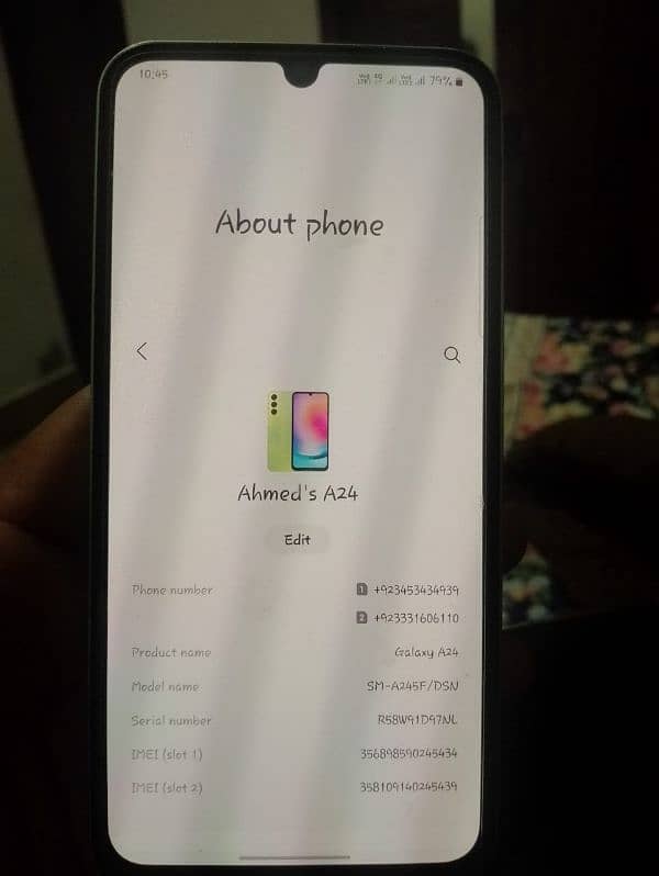 Samsung A24 good condition 8/128 6