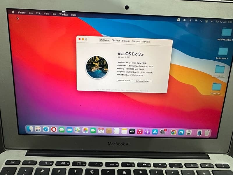 MacBook Air 11 inch, 2014 2