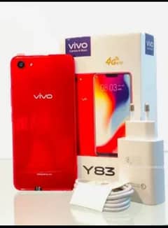 Vivo y83 very good condition 6 128 red colour 03204561702.03184142660