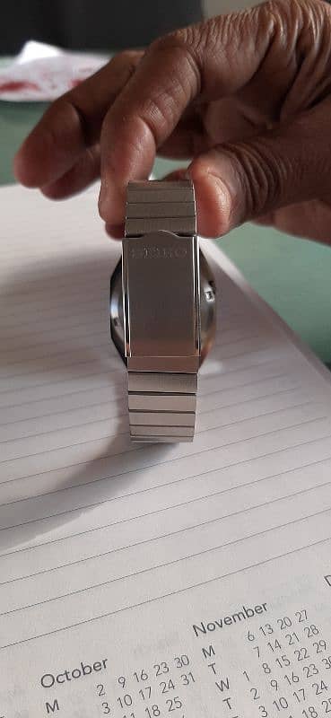 Original Vintage Seiko 5 Automatic Gray Dial 3