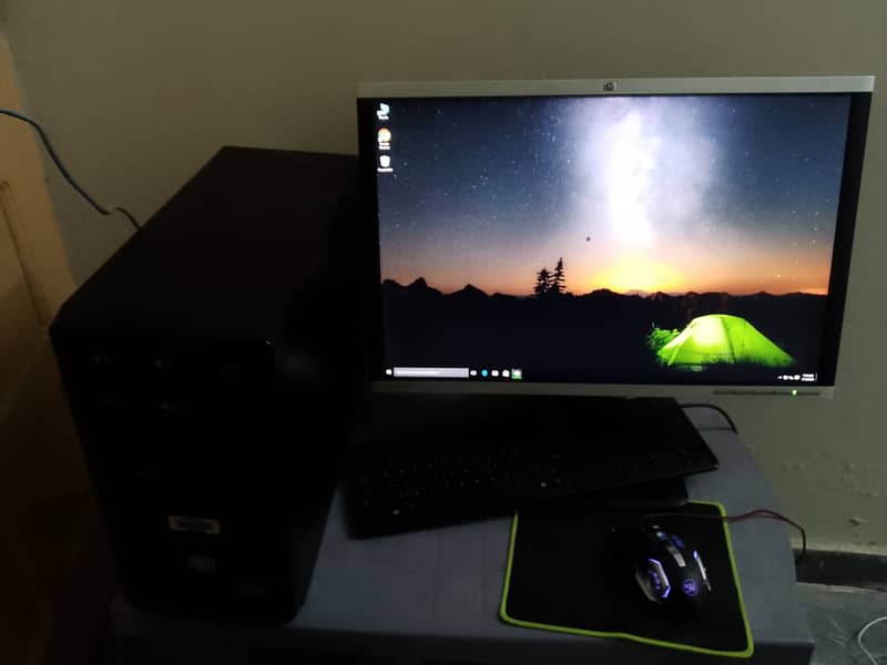 Gaming Pc Core i5 4th Gen, Gtx 960 2gb Nvidia With Monitor 24 inch 3