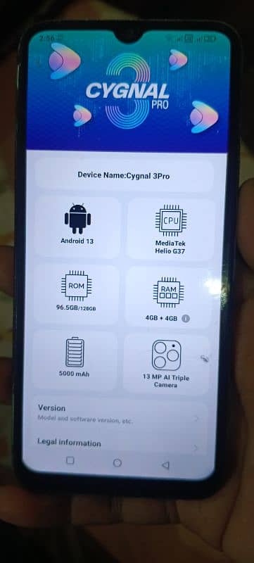 Dcode Cygnal 3pro 4+4 128 Bater Then Tecno Infinix 5