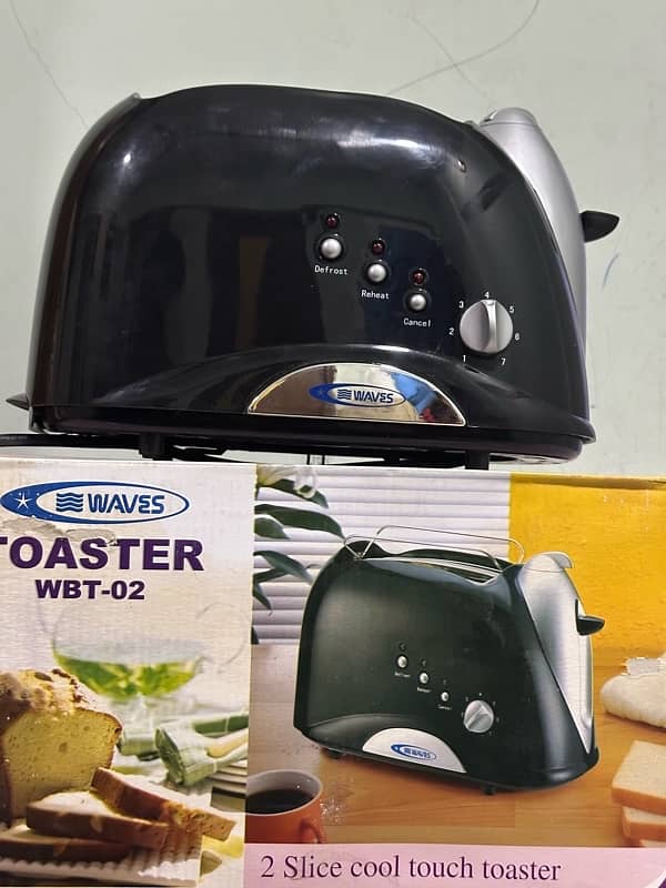 WAVES TOASTER BRAND NEW BOX PACKED 3