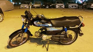 70cc Bike 2015 for sale Karachi num 1st owner Genuine condition