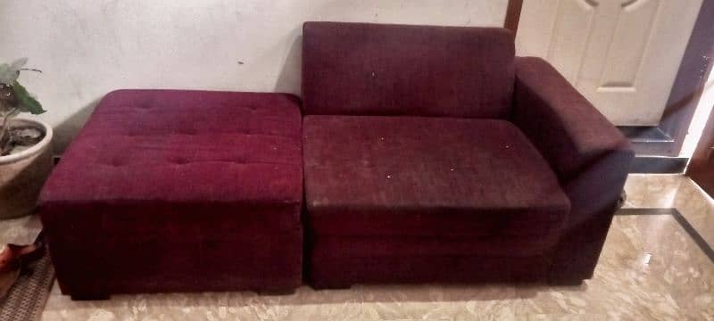 sofa set 3 seater well N Good condition only space issue 1