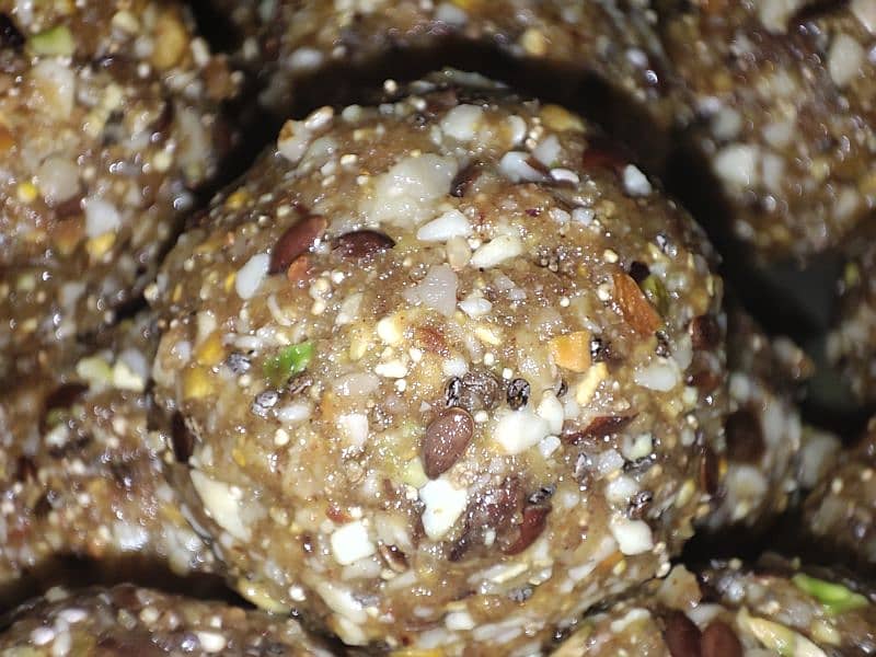 desi ghee homemade mixed nuts laddu 1