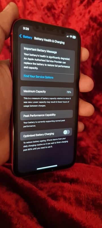 iPhone XR (64gp) Official pta approved (78 Battery Health) 17