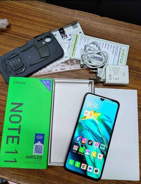 Infinix Note 11 6+5gb  128gb 8