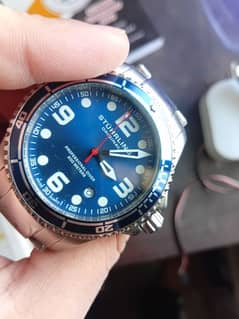 sturhling professional aqua diver watch 593