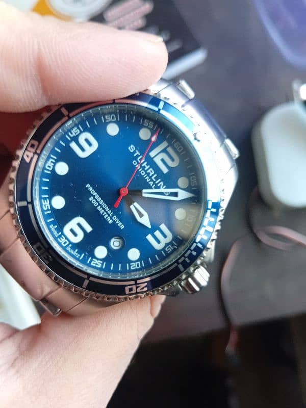 sturhling professional aqua diver watch 593 1