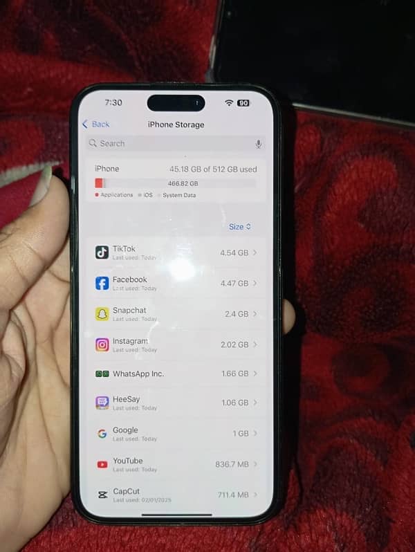 iphone 15 pro max 512 GB non pta 2