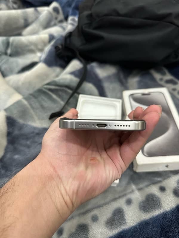 iPhone 15 Pro Max 256gb PTA Approve Physical Dual 100% Health 10/10 4