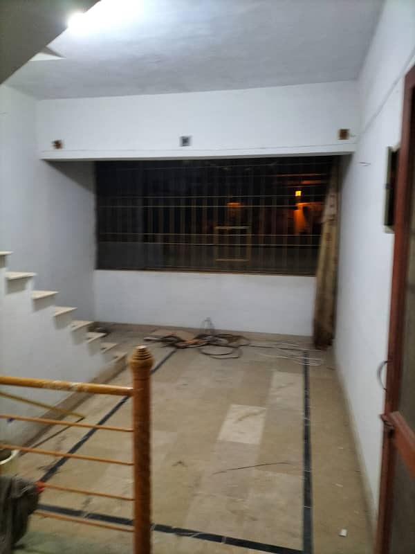 120 sq yards with roof for rent in kaneez fatima society 6