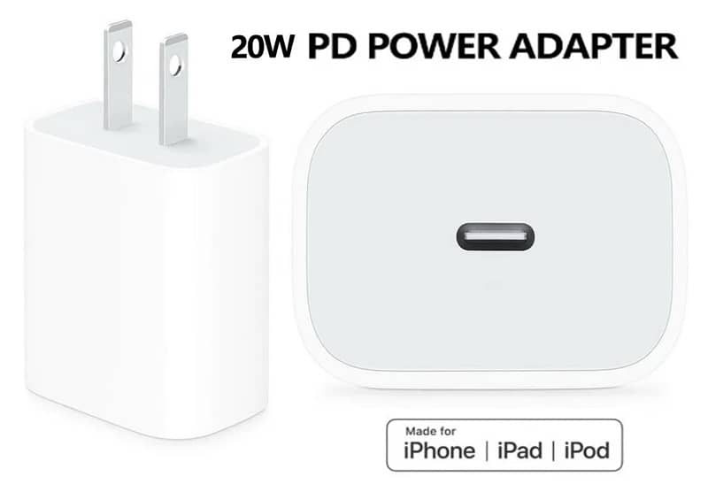 iPhone 20 Watts PD Fast Charger Original with Cable 2