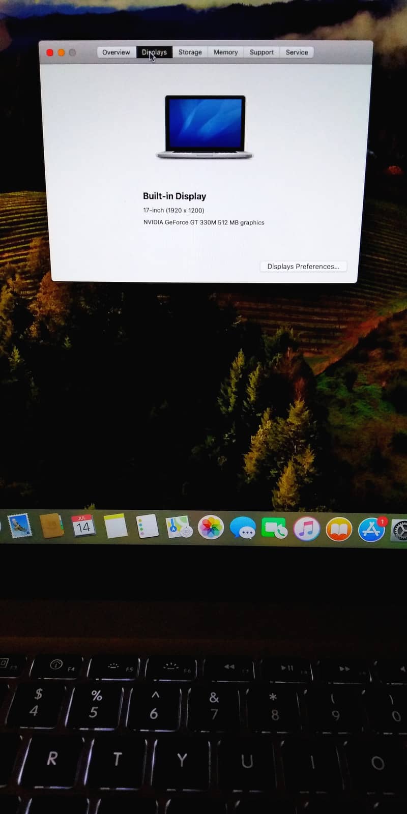 Macbook Pro 17 inch 2010 6gb/500gb Dual Graphics Cards 10/10 Condition 5