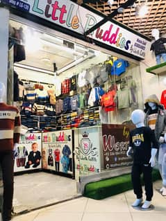 Kids Garment shop setup for sale at Malikabad Shopping Mall