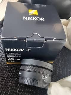 Nikon Z 26mm f2.8 Pancake  just open box