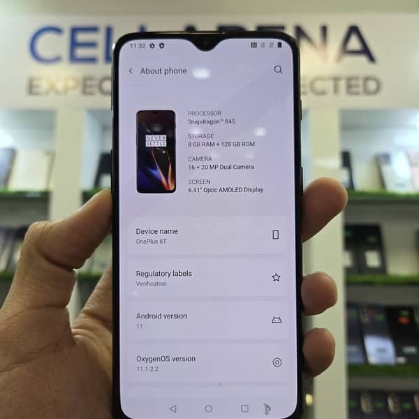 Cellarena ONEPLUS 6T DUAL SIM Approved 4