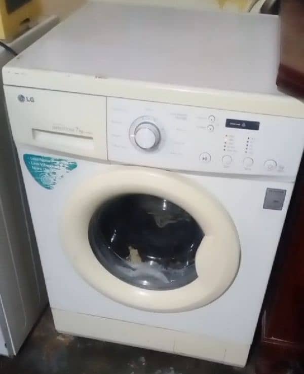 LG invertor washer and spinner 7 kg. 0