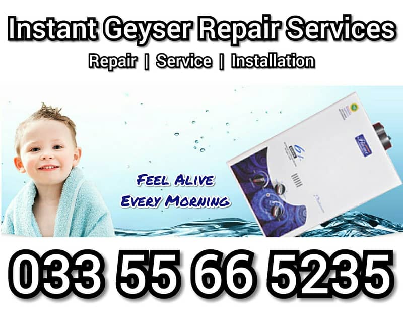 Instant Geyser Repair Service O335-5665235 1