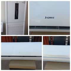 GREE PEL INVERTER AC 2TON  AND 1.5 TON  NON INVERTER AVILABLE