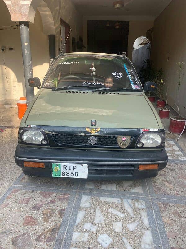 Suzuki Mehran 1989 antique car 0