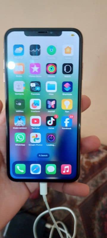 iphone xsmax all ok 64gb factory unlocked tru tone disable face I'd ok 4