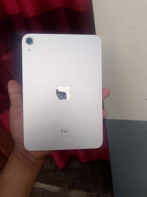 ipad mini 6 all ok condition 10-9 with box original charger and cable 1