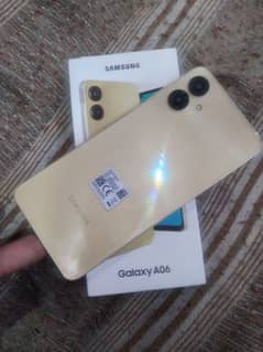 SAMSUNG A06 Mobile 4/64 Gb just Box open 10/10