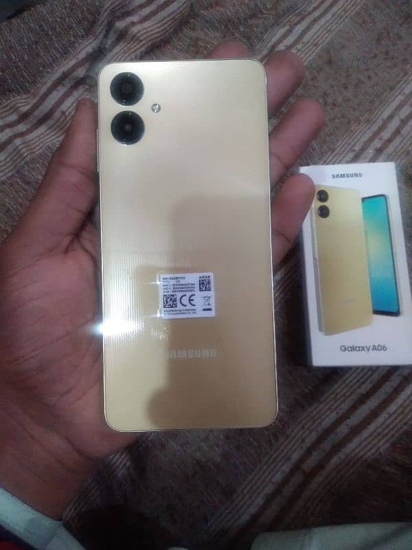 SAMSUNG A06 Mobile 4/64 Gb just Box open 10/10 3