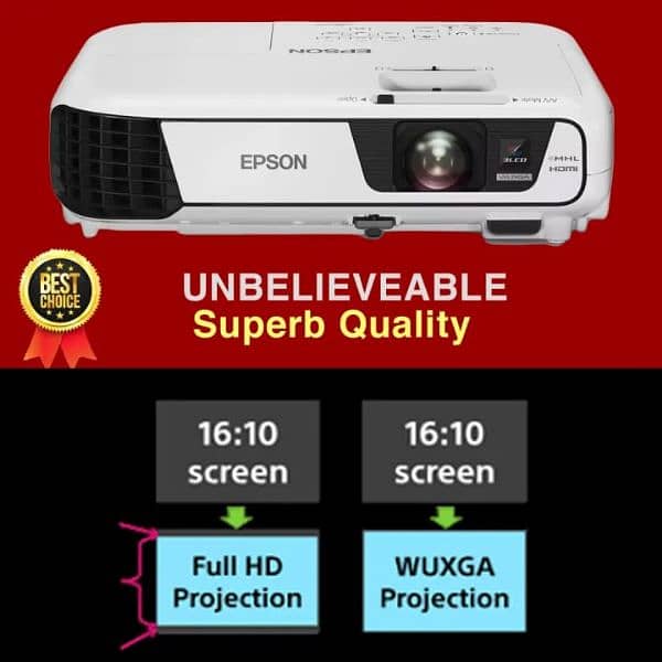 Epson u32 japsni hd 1080p wifi new Condition 1