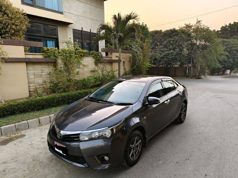 TOYOTA COROLLA GLI AUTO 1.3cc MODEL 2016 (B2B) ORIGINAL GUN METALLIC. 2