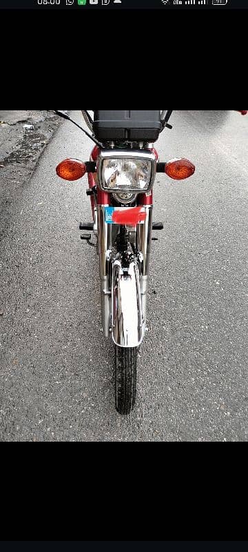 Honda CG125 model 2021 Rawalpindi number, 03341511728 2