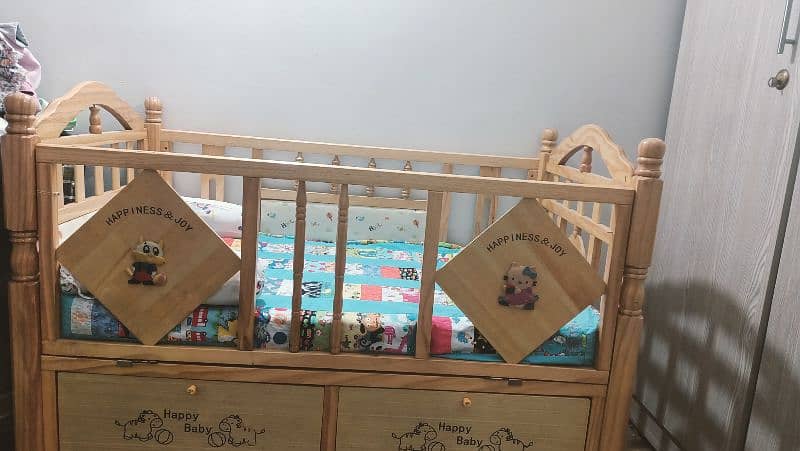 Just Like New Baby Crib ! with STORAGE 3