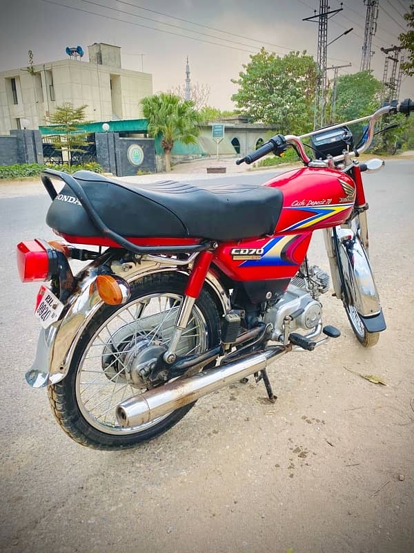 Honda Cd 70 2010 Rwp Number 4