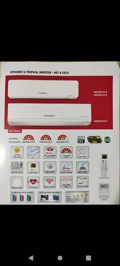 Fujitsu General Japanese Brand All DC Inverter Heat & Cool.