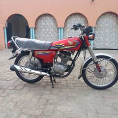 Honda 125 Red 2017 model islmbd nmbrr