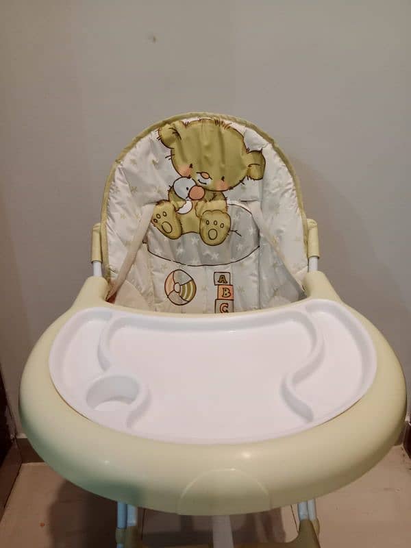 High baby chair with table 0