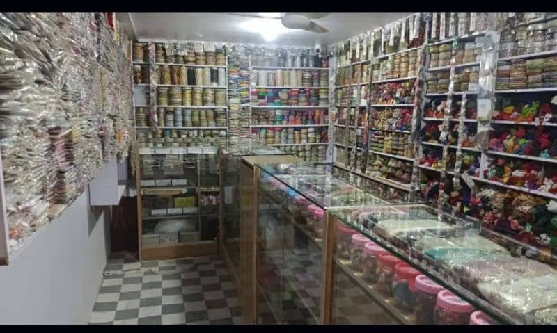 2 shops running business for sale (Gud Luck Lace Shops) 1