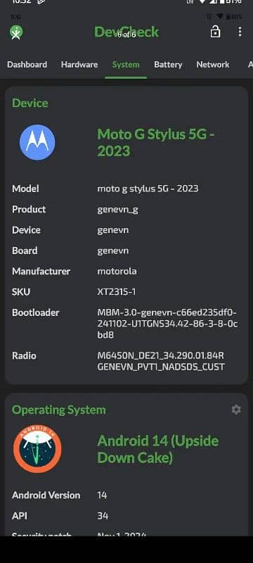 Motorola g stylus  5G 2023 5